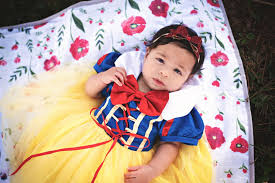 Amazon Com Dressy Daisy Baby Girls Princess Snow White Costume Fancy Dresses Up Halloween Party Si Fancy Dress Up Princess Halloween Costume Princess Costume
