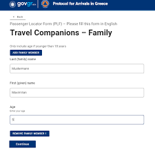 Vous devez remplir le formulaire de localisation du passager (plf) dans les 48 heures avant votre arrivée en belgique. Comment Remplir Le Formulaire D Inscription Pour La Grece Ltur Centre D Aide