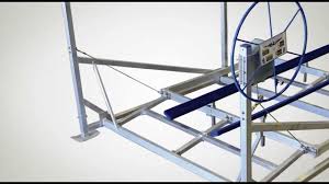 Most of your time will be spent measuring to make sure your lift is centered in the location you prefer in your boat house. Shoremaster Cantilever Boat Lift Youtube