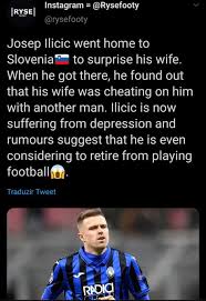 Ilicic, who is not a fan of giving interviews, met his wife tina whilst training with maribor. This Is So Sad Some People Dont Deserve Us 9gag