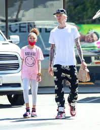 Megan fox and machine gun kelly had their second awards show date of the week, showing up together at the iheartradio music awards in los angeles. Machine Gun Kelly Daughter Casie Enjoy A Night Out Photos Hollywood Life