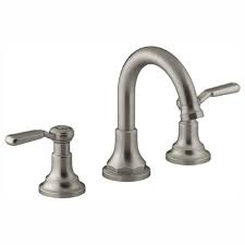 Shop bathroom faucets & handles at lowes. Kohler Worth 8 In Widespread 2 Handle Bathroom Faucet In Vibrant Brushed Nickel K R76257 4d Bn The Home Depot