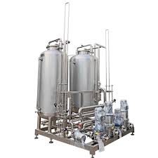 The majority of water is purified after it has been pumped from its natural source or directed via pipelines into holding tanks. Sus Pretreatment For Water Reverse Osmosis System China Water Bottling Solution Supplier
