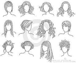 Hairstyles Watercolor Art Lessons Drawings Croquis Drawing