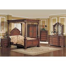 Complement your room with the gentle curves of this poster panel configurable bedroom set bed. Four Poster King Bed Sets Ideas On Foter