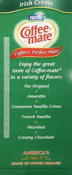 Get a lucky cup of international delight irish cr?me caf? Nestle Coffee Mate Irish Creme 50x11ml Amazon De Lebensmittel Getranke