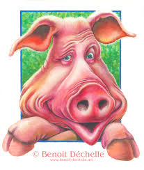 RÃ©sultat de recherche d'images pour "caricatures des cochons"