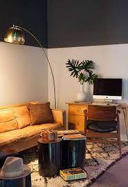 As a general rule, ceiling paints are formulated with their specific purpose in mind that is, they should cover well, stick well that being said, if a customer wants a colored ceiling, i would tint a premium wall paint, not a ceiling paint, as the. 20 Inspiring Half Painted Wall Decor Ideas Home Design And Interior Half Painted Walls Trending Decor Living Room Paint