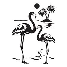 Die folgenden hinweise zur lösung der aufgaben zum. Laser Kunststoff Schablone Din A4 Selbstklebend Flamingos Silhouette Art Silhouette Stencil Bird Silhouette
