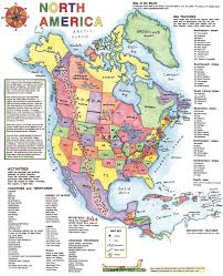 North america continent map to print off. Ways To Use A North America Map Maps For The Classroom