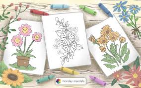 68 Flower Coloring Pages (Free PDF Printables)