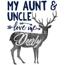 Maybe you would like to learn more about one of these? My Aunt Uncle Love Me Deerly Onesie Auntie Gift Kids T Shirt Spreadshirt