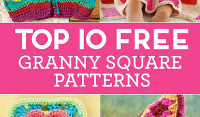 May 10, 2010 / by craft passion. Top 10 Free Granny Square Patterns Top Crochet Patterns