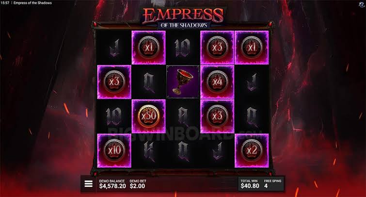 Empress of the Shadows (Bullshark Games) Slot Review & Demo