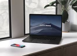 Download A 3d Rendered Iphone X And Macbook Pro Mockup To Showcase Responsive Web Design In A Simple Yet Modern Workplace Easily Place Macbook Macbook Pro Free Iphone