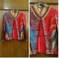 22+ model baju batik wanita gemuk terbaik & trik agar terlihat langsing. Peplum Atbm Batik Payet Size S Pakaian Wanita Payet Wanita
