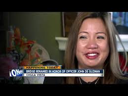 Chula Vista bridge re-named to honor Officer Jonathan De Guzman who was  killed in action