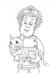 All these santa coloring pages are free and can be printed in seconds from your computer. Fireman Sam Free Printable Coloring Pages For Kids