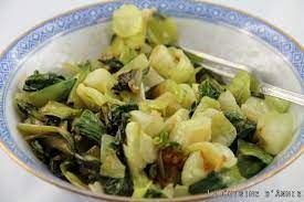 recette poelee de chou chinois pak choi la cuisine familiale un plat une recette recette chou chinois recette recette recette chou
