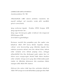 Contoh teks sambutan ketua panitia acara 7. Doc Contoh Sambutan Ketua Panitia Anzala Sakinah Academia Edu