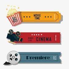 Retro Movie Tickets With And Audio Visual Elements Psd The Movie Ticket Png Transparent Clipart Image And Psd File For Free Download Cinema Idea Movie Tickets Outdoor Movie Nights