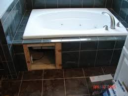The dual molded armrests promote extra. What Do Most People Do For The Front Of Their Drop In Tubs My Gc Says There Has To Be An Access Door In Case The Tub Needs Bath Panel Drop