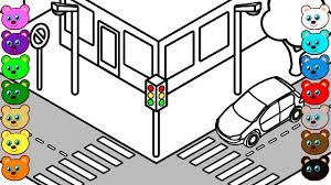 You can use our amazing online tool to color and edit the following street coloring pages. City Street Objects Coloring Pages For Kids Youtube