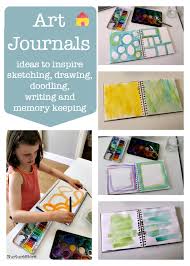 Art Journal Ideas For Kids To Scrapbook Their Summer Kids Art Journal Kids Journal Art Journal