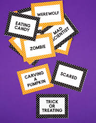 Maybe you would like to learn more about one of these? Halloween Charades Game Cards Happiness Is Homemade