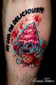 Gucci mane explains real reasoning behind the ice cream face tattoomarch 22, 2011, i had the opportunity to hang out with the homie gucci mane, as he hit u. 21 Ice Cream Tattoo Designs