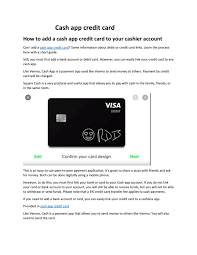 Summing up cash app vs. Cash App Credit Card By Asif Javed Issuu