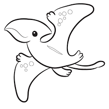 You can use our amazing online tool to color and edit the following pterodactyl dinosaur coloring pages. Pterodactyl Coloring Page Babadoodle