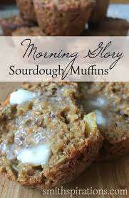 Morning Glory Sourdough Muffins Sourdough Muffin Recipe Sourdough Recipes Sourdough Baking
