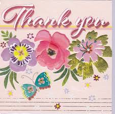 Open a book and line it with newspaper. Flowers Butterfly Retro Thank You Card Karenza Paperie