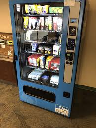 This Vending Machine Sells School Supplies Such As Pens And Batteries Vending Machine Bath And Beyond Coupon School Supplies