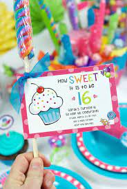 See more ideas about party, sweet 16 candy, candy party. Sweet 16 Birthday Party Ideas Throw A Candy Themed Party