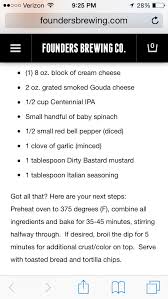 Founders Beer Cheese Dip Recipe From The Head Chef Beer Cheese Dip Beer Cheese Founders Brewing