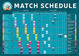 Calendrier des matchs et résultats à remplir. Football 2020 Tournoi Final Etape Programme De Match Modele Vecteur Stock Crushpixel