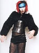 An obvious case is marilyn manson, with his outrageous way of dressing up and provoking an audience. Marilyn Manson Wikipedia