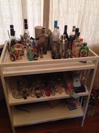 Ikea Hacks Gulliver Change Table Repurposed Into Bar Cart Could Paint Mod Podge Wallpaper Or Whatever To Personalize Ikea Hac Ikea Hackers Ikea Home Decor