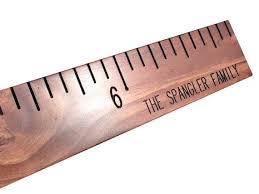 custom growth chart growth chart measuring stick wooden