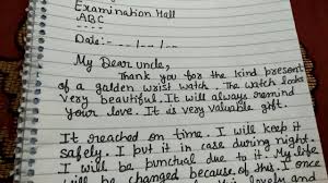 Viewable directly from your mobile phone. Letter To Uncle Thanks Him For Sending You The Beautiful Gift On Your Birthday Online Classes Youtube