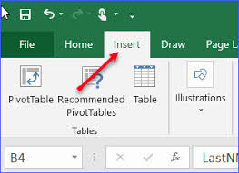 how to insert a pivot chart excelnotes