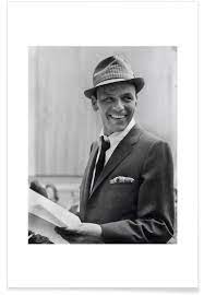 One of the towering figures of the 20th century, the first teen idol and the definitive saloon singer, the latter exemplified on a series of. Frank Sinatra 1957 Vintage Fotografie Poster Juniqe