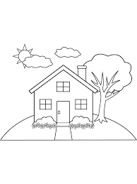 House Coloring Pages To Print Below Is A Collection Of House Coloring Page Which You Can Dow Coloring Pages To Print House Colouring Pages Cool Coloring Pages