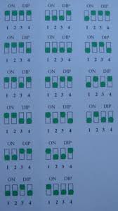 Most serve as light switches as well as turning on the fan and adjusting its speed. Dip Switch Settings