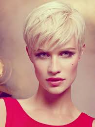 Have your stylist cut your hair at an angle to create this look and take advantage of the many looks you can create like braided bangs, or even add a few curls or waves for texture. 25 Blonde Short Haircut