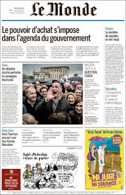 Dans le meilleur des mondes qui est le nôtre, les « dysfonctionnements » font rage. Journal Le Monde France Les Unes Des Journaux De France Edition Du Mardi 6 De Fevrier De 2018 Kiosko Net