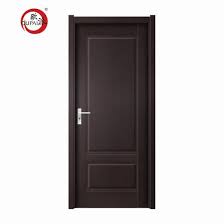 China Fancy Design Dark Brown Standard Residence Solid Wood Interior Door China Wooden Door Interior Door