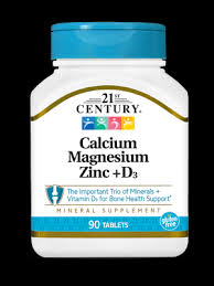 Common multivitamin and prenatal vitamin side effects include headache, nausea and abdominal pain. Cal Mag Zinc D3 90 Tablets 21st Century Healthcare Inc